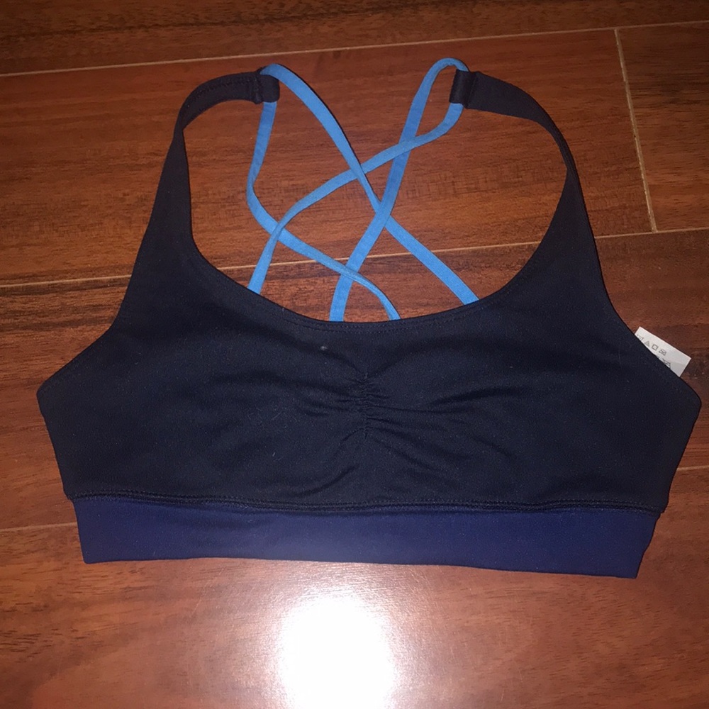 Hollister cross back sports bra
